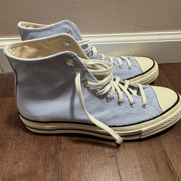 Baby Blue Chuck 70s Vintage Canvas Sneakers - Picture 5 of 8